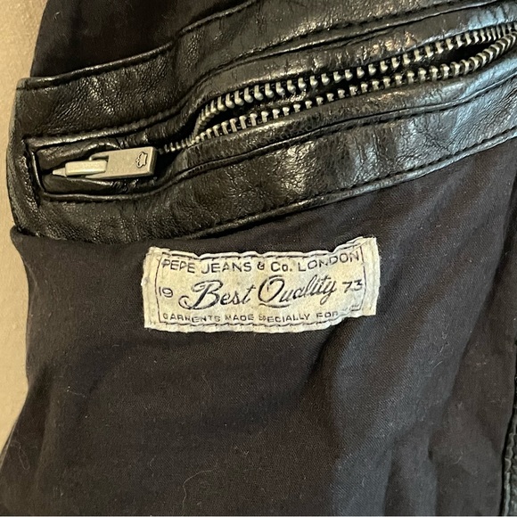 Sheep Leather Jacket (Pepe Jeans) - Picture 13 of 14